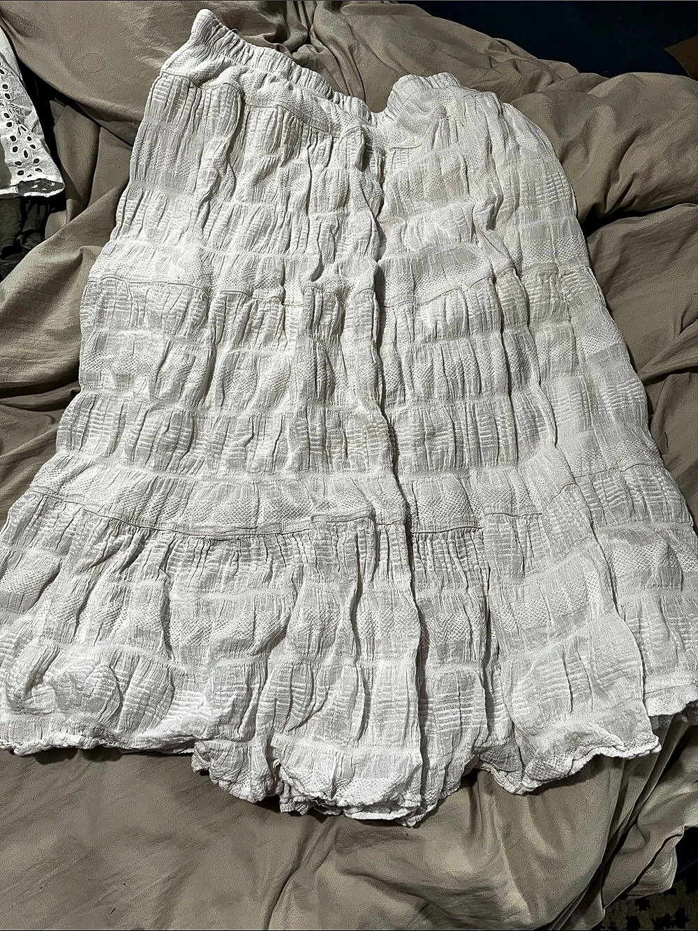 Max Studio Textured Skirt Size Medium Like New